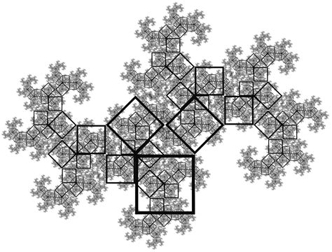 pythagoras fractal - Αναζήτηση Google Fractal Geometry, Fractal Art, Sacred Geometry, Patterns ...