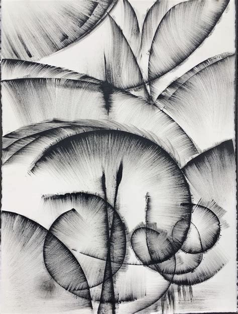 Black and White Abstract Drawing 2 Drawing by Khrystyna Kozyuk | Artmajeur | Black ink art ...