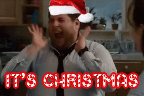 Excited Its Christmas GIF - Excited ItsChristmas JonahHill - Discover & Share GIFs