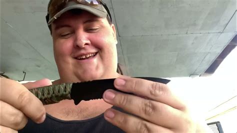 Ozark Trail Paracord handle Knife - YouTube