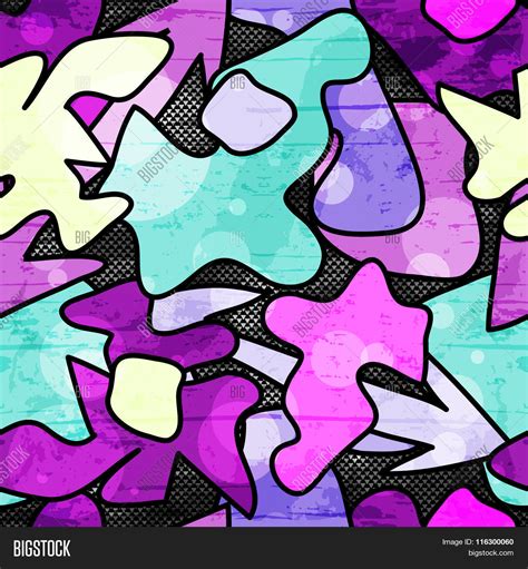 Graffiti Background Vector & Photo (Free Trial) | Bigstock