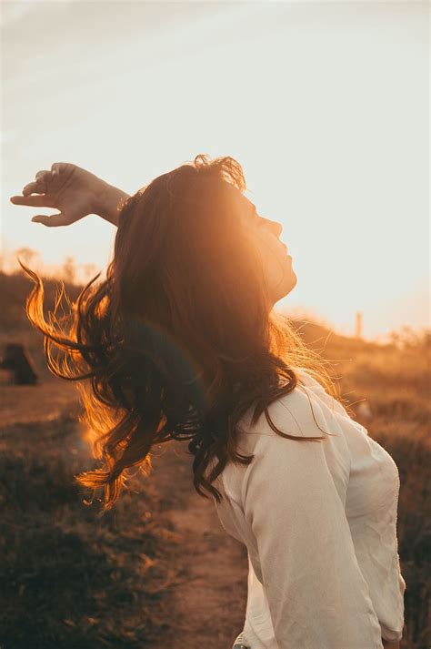 woman, white, blouse, adult, backlit, blur, girl, hair | Piqsels