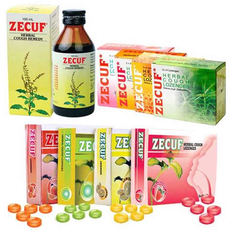 *Exp 02/2025*Zecuf HERBAL COUGH LOZENGES (8 @ 20 lozenges) With KKM ...