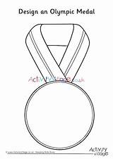 Olympic Medals Coloring Pages sketch template