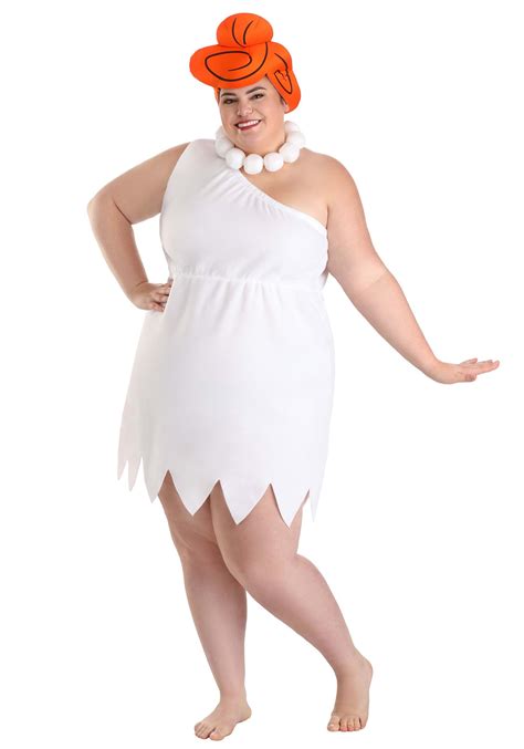 Women's Plus Size Wilma Flintstone Costume | Cartoon Character Costumes