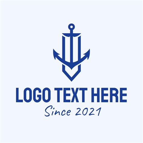 Blue Anchor Logo | BrandCrowd Logo Maker