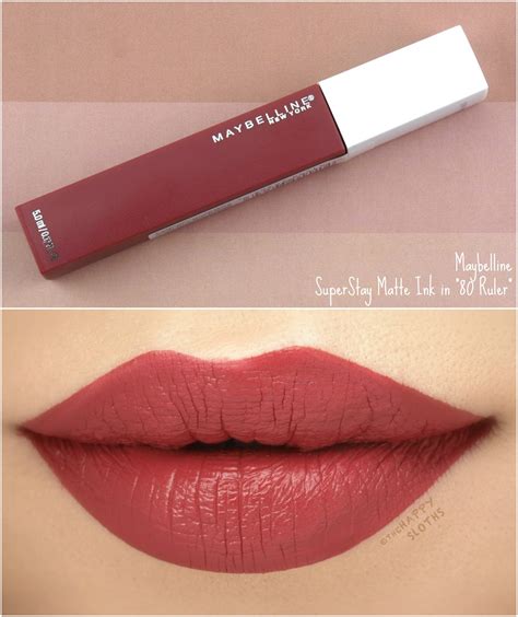 Maybelline Superstay Matte Ink Lipstick Ruler | Hot Sex Picture