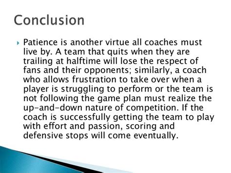 The Philosophy and Characteristics of Successful Basketball Coaches