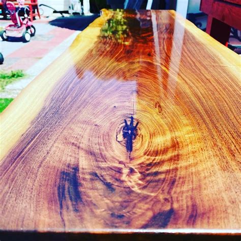 Live Edge Console Table - Etsy