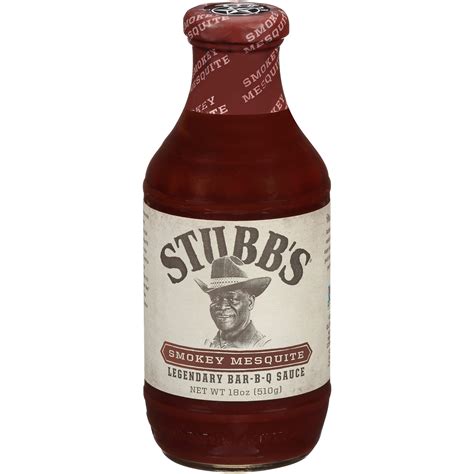 Stubb's Smokey Mesquite Barbecue Sauce, 18 oz - Walmart.com
