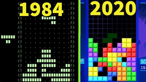 History/Evolution of Tetris Games (1984-2020) - YouTube