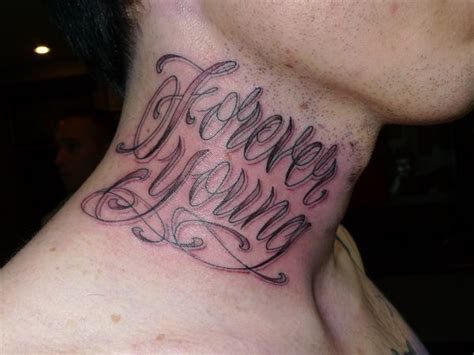 Script neck tattoo | Name tattoos on neck, Tattoo lettering, Neck tattoo