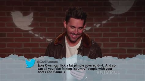 Jake Owen from Celebrity Mean Tweets From Jimmy Kimmel Live! | E! News