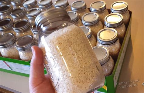 How to Store Rice in Mason Jars for Long-Term Storage | Great Lakes Prepping