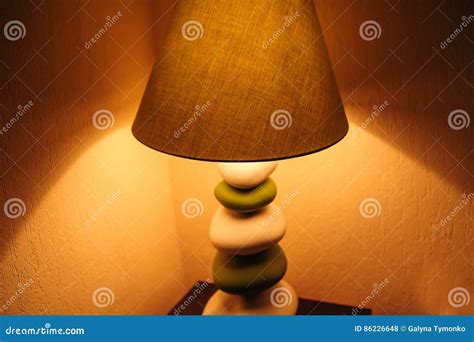 Included a Floor Lamp in the Bedroom Stock Photo - Image of clean, bedroom: 86226648