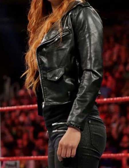 WWE Raw Becky Lynch Leather Jacket - Leather Outwears