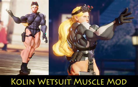 Kolin Wetsuit Muscle Mod Commission by Ripped-Pixels on DeviantArt