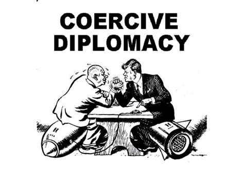 What is coercive diplomacy?