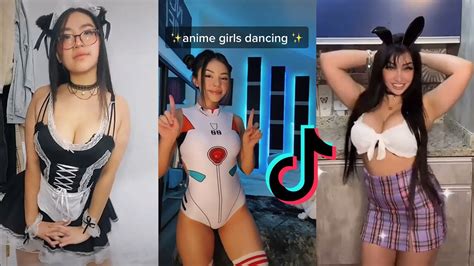 Anime Girls Dancing TikTok Challenge - YouTube