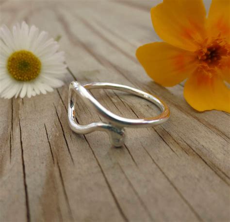 Silver Eye Ring Silver Ring Luck Ring Asymmetric Ring - Etsy