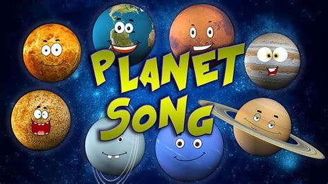 Planets of the Solar System | Videos for Kids | Planet Song - YouTube