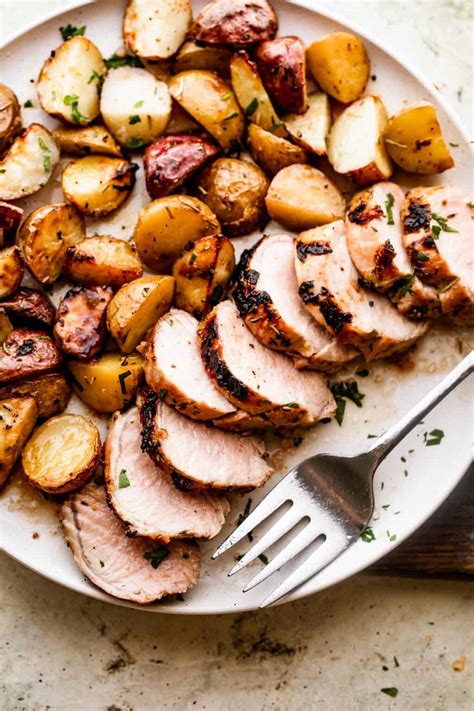 Roast Pork Tenderloin with Potatoes | Easy Weeknight Recipes