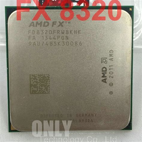 AMD FX Series FX 8320 3.5 GHz Eight Core CPU Processor FD8320FRW8KHK ...