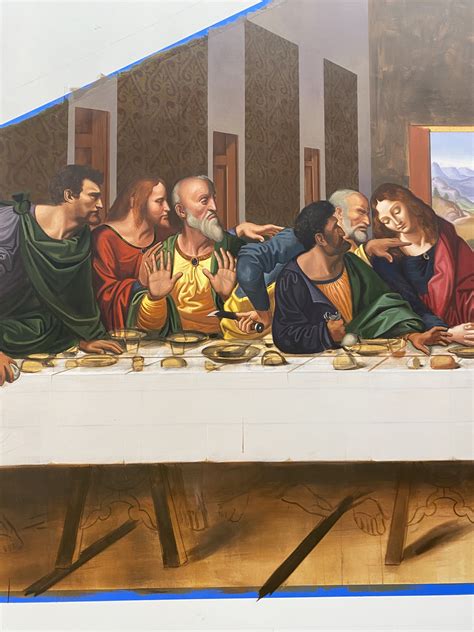 The Last Supper Judas Salt