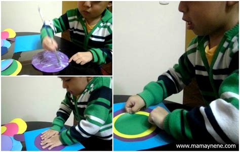 Arte para niños: Cuadrados y círculos. | Mamá y nené - Maternidad y ...