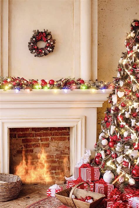 1920x1080px, 1080P free download | Christmas fireplace, colors, cozy ...