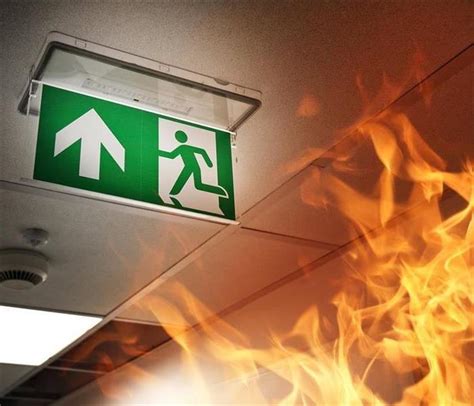 Fire Evacuation Plan Signs