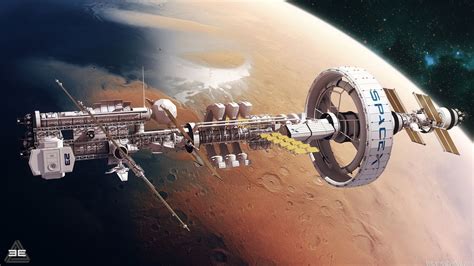 ArtStation - Spaceship concept V02, Encho Enchev | Spaceship concept ...