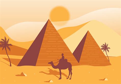 Ancient Egypt Pyramids Clip Art