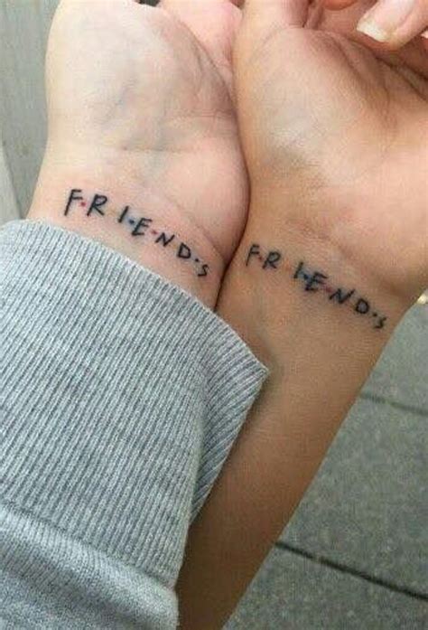 Best Friend Matching Tattoos