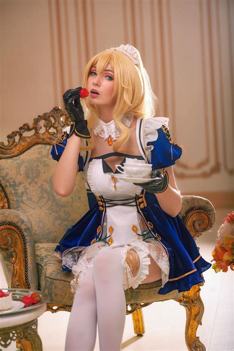 Maid outfit Jean cosplay (Genshin Impact) by bellatrixaiden on DeviantArt