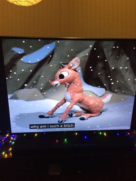 Rudolph the red nosed ______ #funny #meme #LOL #humor #funnypics #dank ...