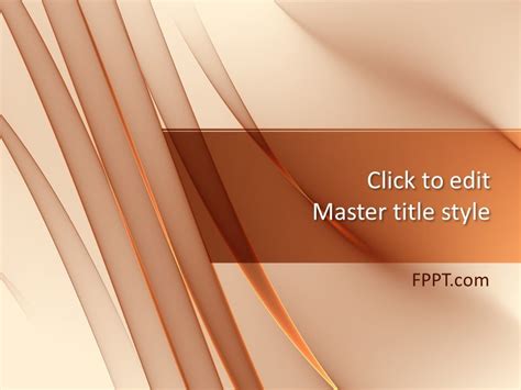 Free Waves PowerPoint Template - Free PowerPoint Templates