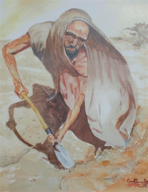 Ethiopian Farmer Painting by Carol Burman-Jahn - Fine Art America