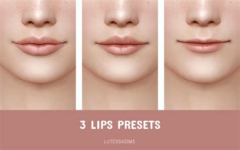 The sims 3 cc lip sliders - rewapilot