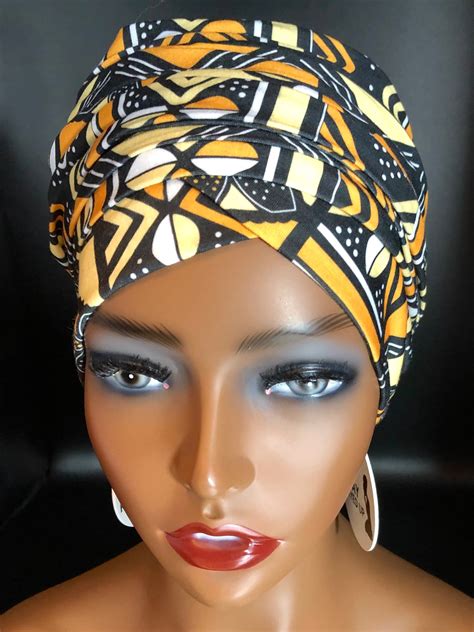 Value Easy Head Wrap Turban Boho Head Wrap Pre-sewn Turban | Etsy