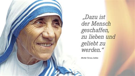 Inspirierende Lebensweisheiten von Mutter Teresa | Mutter teresa ...