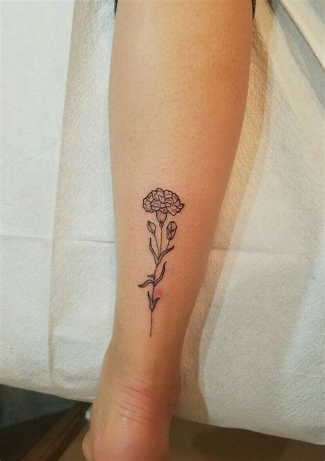 November Birth Flower Tattoo Small - novemberjullla