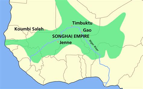 SONGHAI_empire_map - Società Missioni Africane