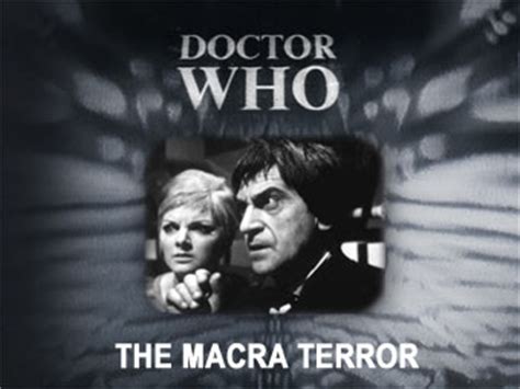 BBC - Doctor Who - Classic Series - Photonovels - The Macra Terror