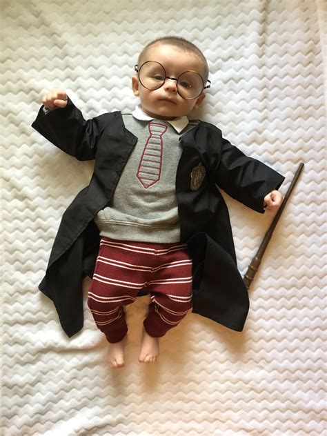 How to make my infant harry potter for halloween | gail's blog