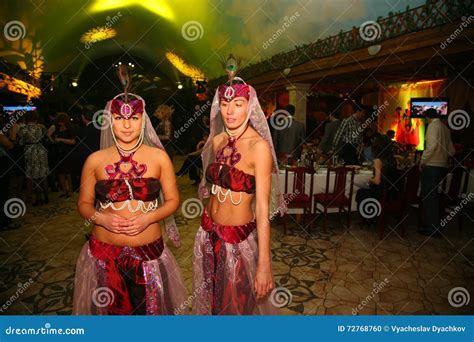 Beauty in the Sultan S Harem. Participants Dancing Show in Oriental ...
