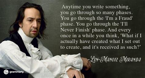 Pin by Antonia on Writing | Lin manuel miranda quotes, Lin manuel, Lin manuel miranda