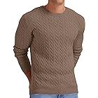 Irish Sweater for Men's Made in Ireland 100% Merino Wool Pullover Roll Neck at Amazon Men’s ...