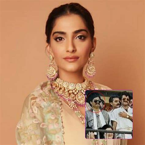 Sonam Kapoor gives a fitting reply to those who've questioned her father, Anil Kapoor's relation ...