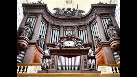 Great Organ of Saint-Sulpice, Paris - YouTube